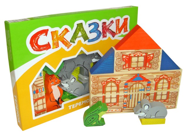 Конструктор - Теремок из серии Сказки